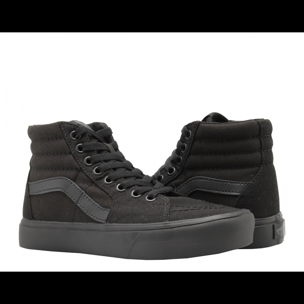 Vans Sk8 All Black Hi Top Sneakers